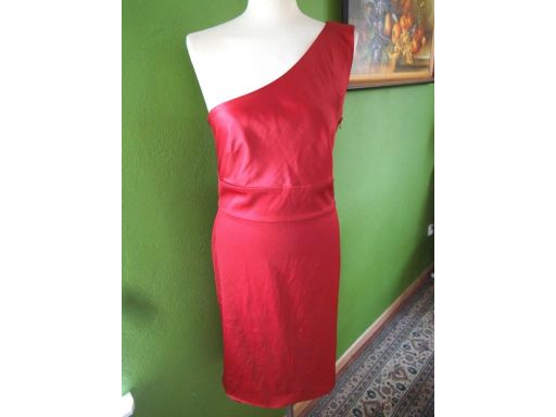 Yessica r.16/44 xxl midi elegancka 1ramie pol+elas