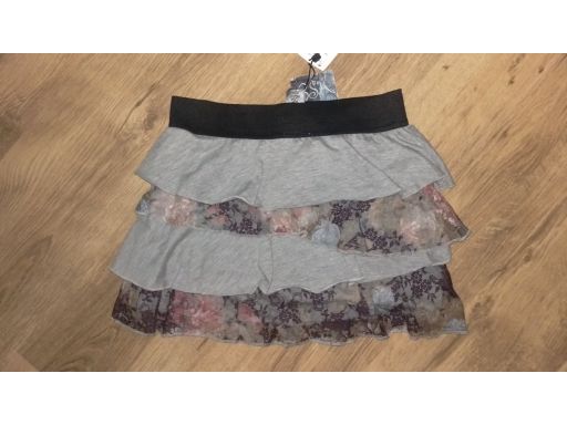 Bershka r.10/38 m spódniczka nowa mini falbanki
