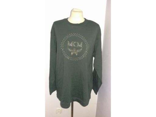 Mcm sports r.50/52 bluza nowa błyszcząca bawełna