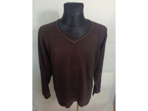 Bhs r.xl/xxl sweter stan bdb szpic męski pas 126cm