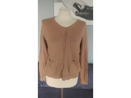 H&m r.10/38 m sweter stan bdb guziki kieszenie