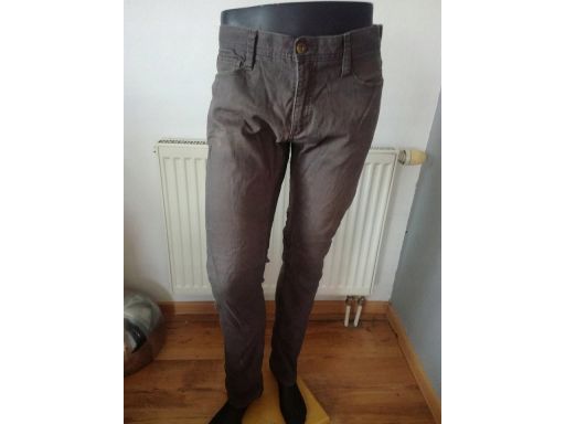 H&m r.32 jeansy stan bdb męskie bawełna szare