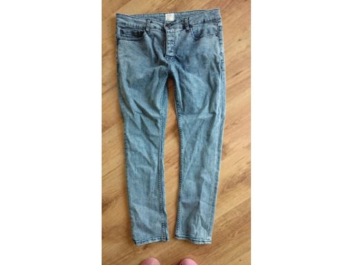 Skinny denim co r.l w34 l30 spodnie jeans proste