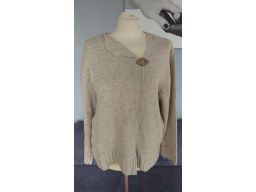 Skovhuus r.14/42 xl sweter stan bdb guzik modny