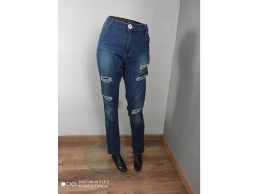Realize r.33 jeansy stan bdb vintage dziury hit!
