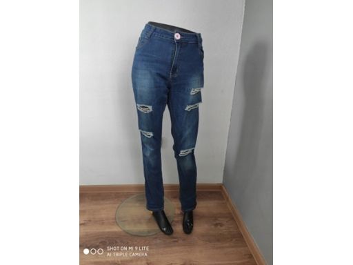 Realize r.33 jeansy stan bdb vintage dziury hit!