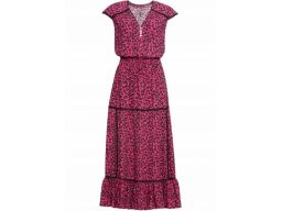 B.p.c sukienka różowa w panterkę : r. 36