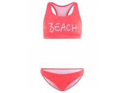 B.p.c neonowe bikini z napisem r.44