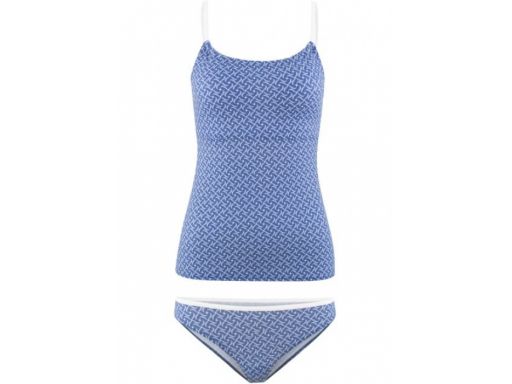 B.p.c tankini granatowo białe *50