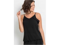 *b.p.c top bluzka na ramiączka falbanki r.48/50