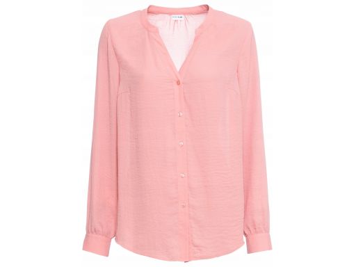 B.p.c różowa bluzka koszulowa: r. 36