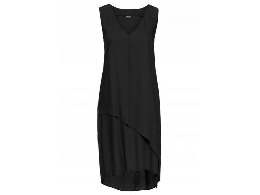 B.p.c czarna prosta sukienka 44.