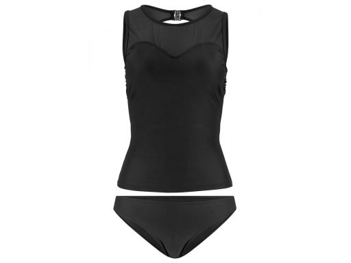 B.p.c tankini czarne z siateczką *48