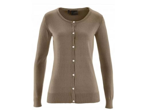 *b.p.c sweterek zielony rozpinany damski ^48/50