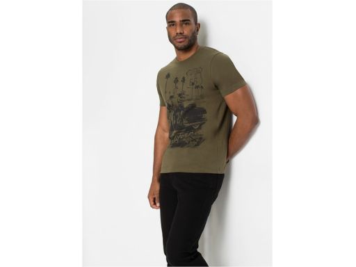 B.p.c męski t-shirt z nadrukiem r.l