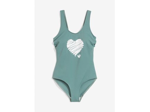 B.P.C kostium kąpielowy eukaliptusowy z nadrukiem 52.