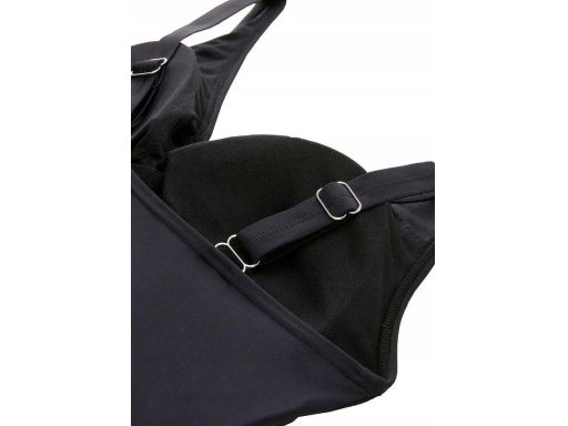 B.P.C kostium jednoczęściowy z zaszewkami czarny 40.