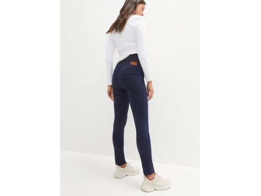 B.P.C spodnie ciążowe ze stretchem granatowe 50.