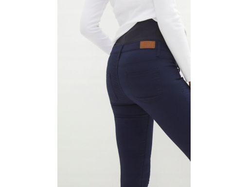 B.P.C spodnie ciążowe ze stretchem granatowe 50.