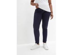 B.P.C spodnie ciążowe ze stretchem granatowe 50.