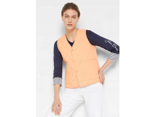 B.P.C Kamizelka pikowana bezrękawnik róż wenecki ^46