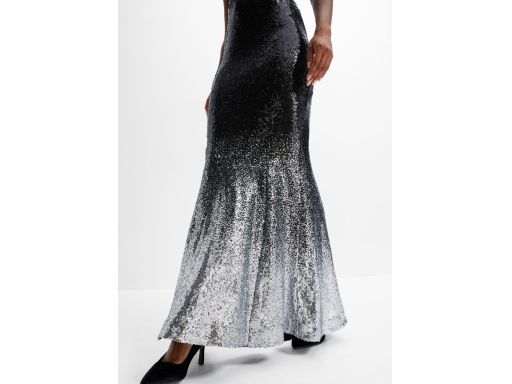 B.p.c Długa Sukienka Cekinowa Taq 40/42