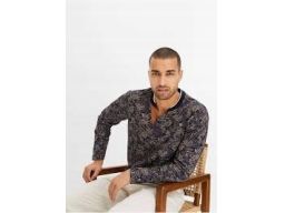 B.P.C bluzka męska długi rękaw we wzory bawełniana ^68/70, 4XL
