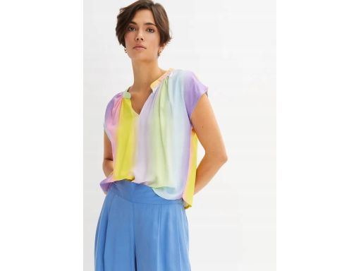 B.P.C bluzka z wiskozy wielokolorowa r.44