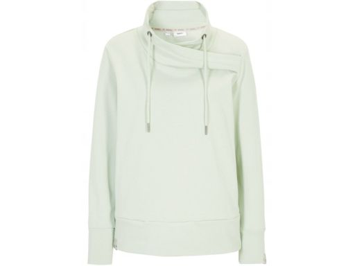 B.P.C bluza miętowa z kołnierzem 44/46.