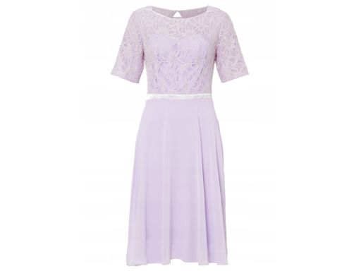 B.P.C sukienka z koronką liliowa premium 40.
