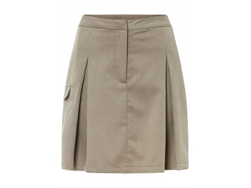 B.P.C spódnica cargo z zaszewkami oliwkowa 44.