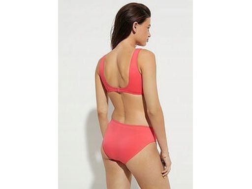 B.P.C bikini bustier z figami koralowy ^40