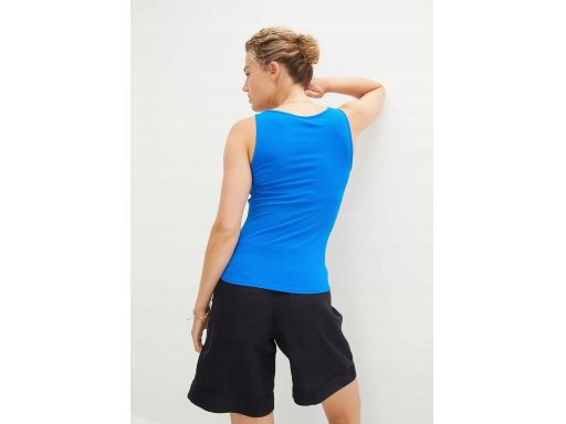 B.P.C szafirowy top z wiskozy 48/50.