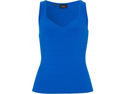 B.P.C szafirowy top z wiskozy 48/50.