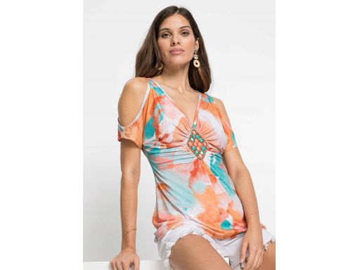 B.P.C bluzka z odkrytymi ramionami kolorowa ^36/38