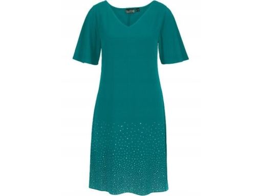 Sukienka zielona dżety r.36/38