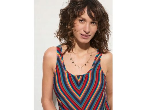 B.P.C tankini kolorowe w paseczki 42.