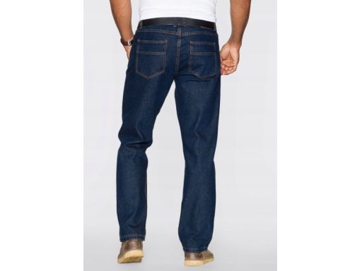 B.P.C męskie jeansy ciemne klasyczne r.32
