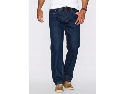 B.P.C męskie jeansy ciemne klasyczne r.32
