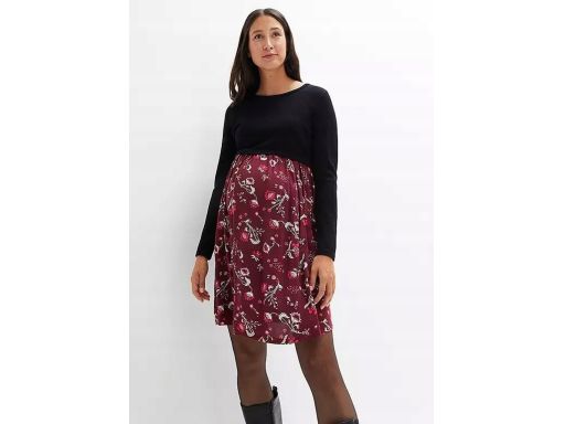 B.P.C sukienka ciążowa 2w1 we wzory 40/42.