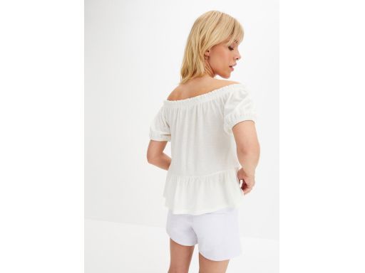 B.P.C. bluzka carmen śmietankowa ^44/46