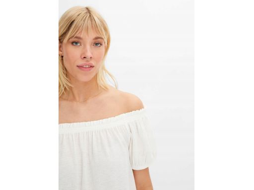 B.P.C. bluzka carmen śmietankowa ^44/46