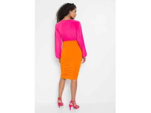 Sukienka marszczona ze stretchem ^32/34