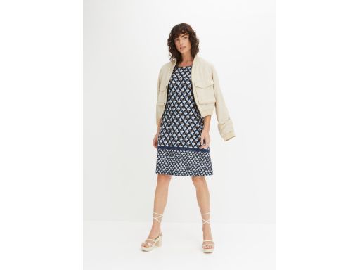 B.P.C sukienka shirtowa we wzory ^32/34