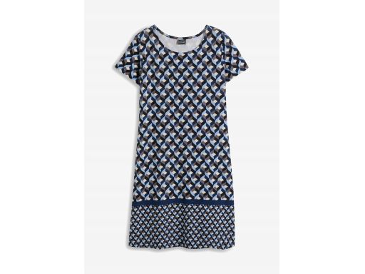 B.P.C sukienka shirtowa we wzory ^32/34
