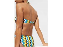 B.P.C biniki w paski kolorowe opaska bandeau ^44