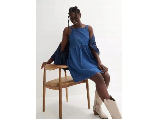 B.P.C sukienka jeansowa granatowa ^54