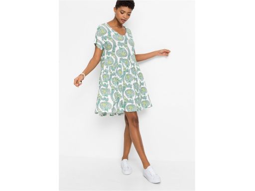 B.P.C sukienka we wzory z wiskozy 36/38.