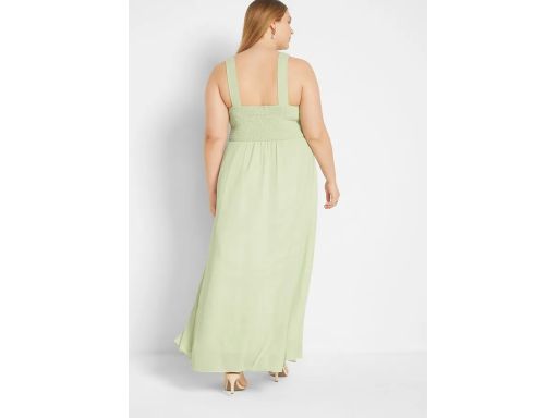 B.P.C sukienka szałwiowa wieczorowa z haftami 38.