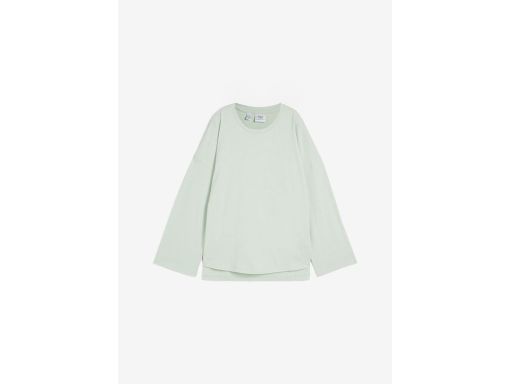 B.P.C t-shirt damski długi rękaw oversize z szerokimi rękawami ^48/50